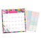 Bonnie Marcus OFFICIAL | 2026 12 x 12 Inch (Hanging) 18 Months Monthly Square Wire-O Calendar | Sticker Sheet | July 2025 - December 2026